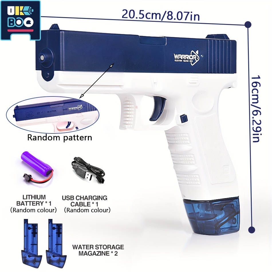 Pistolet à eau électrique - Remplissage automatique - Jouet à eau Pistolet à eau électrique - Remplissage automatique - Jouet à eau