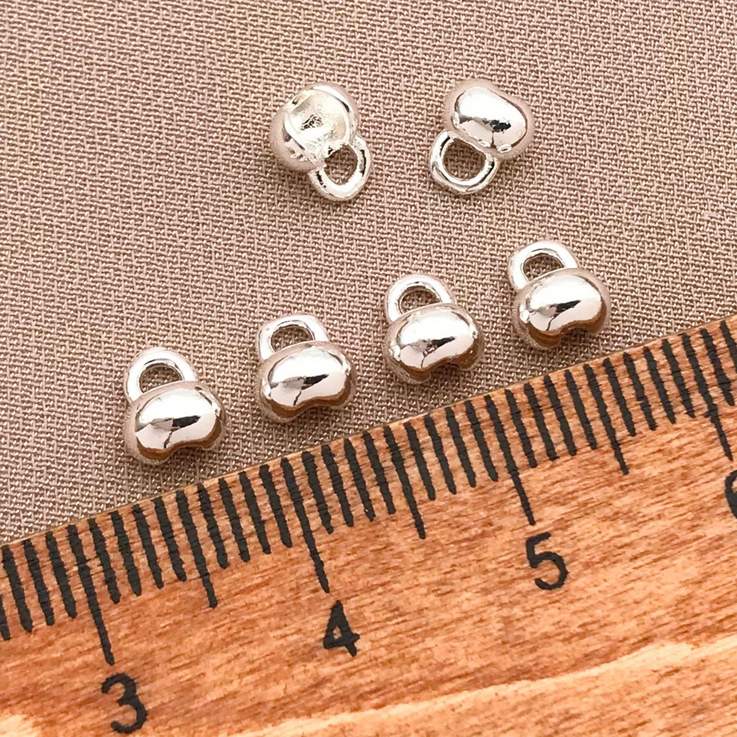 Image of 8pcs Copper 18k Golden Plated Positioning Clasp End Side Packing Clasp, Handmade Diy Necklace Bracelet Connector Clasp, Jewelry End Accessories