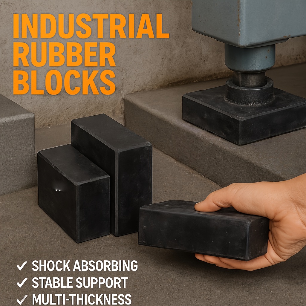 Heavy-Duty Rubber - Non-Slip Vibration Dampening Pads Suitable for  Equipment Base, Machine, Workshop & - Multi-Thickness (3cm/1.18in,  4cm/1.57in, 5cm/1.96in) & Size (14.814.8cm & 19.819.8cm) - * Use ...