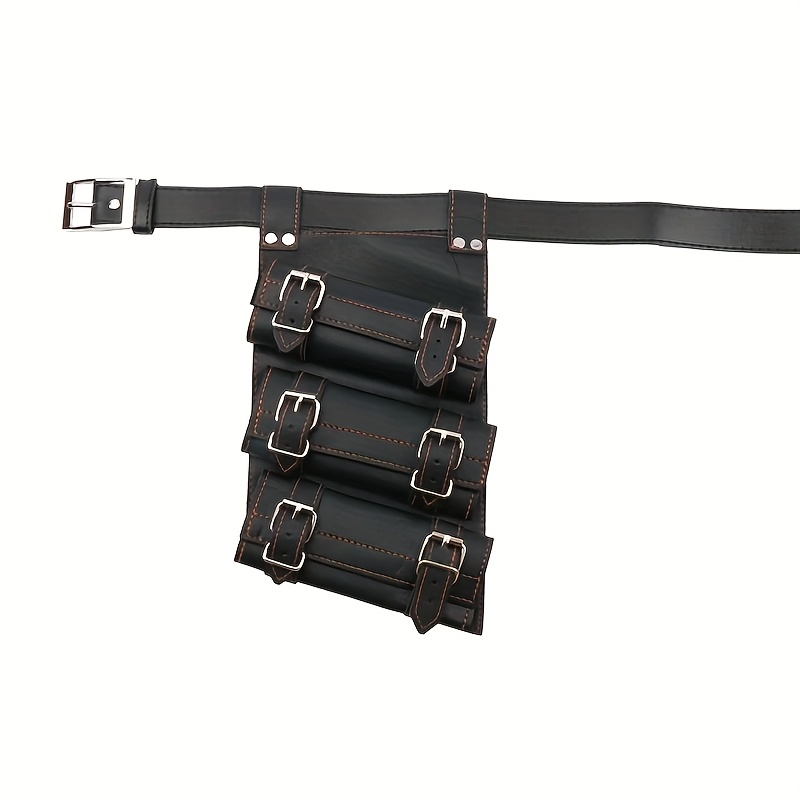 Faux Leather Universal Sword Belts, Reinforced Suitable For Martial Arts Training Swords And Belts