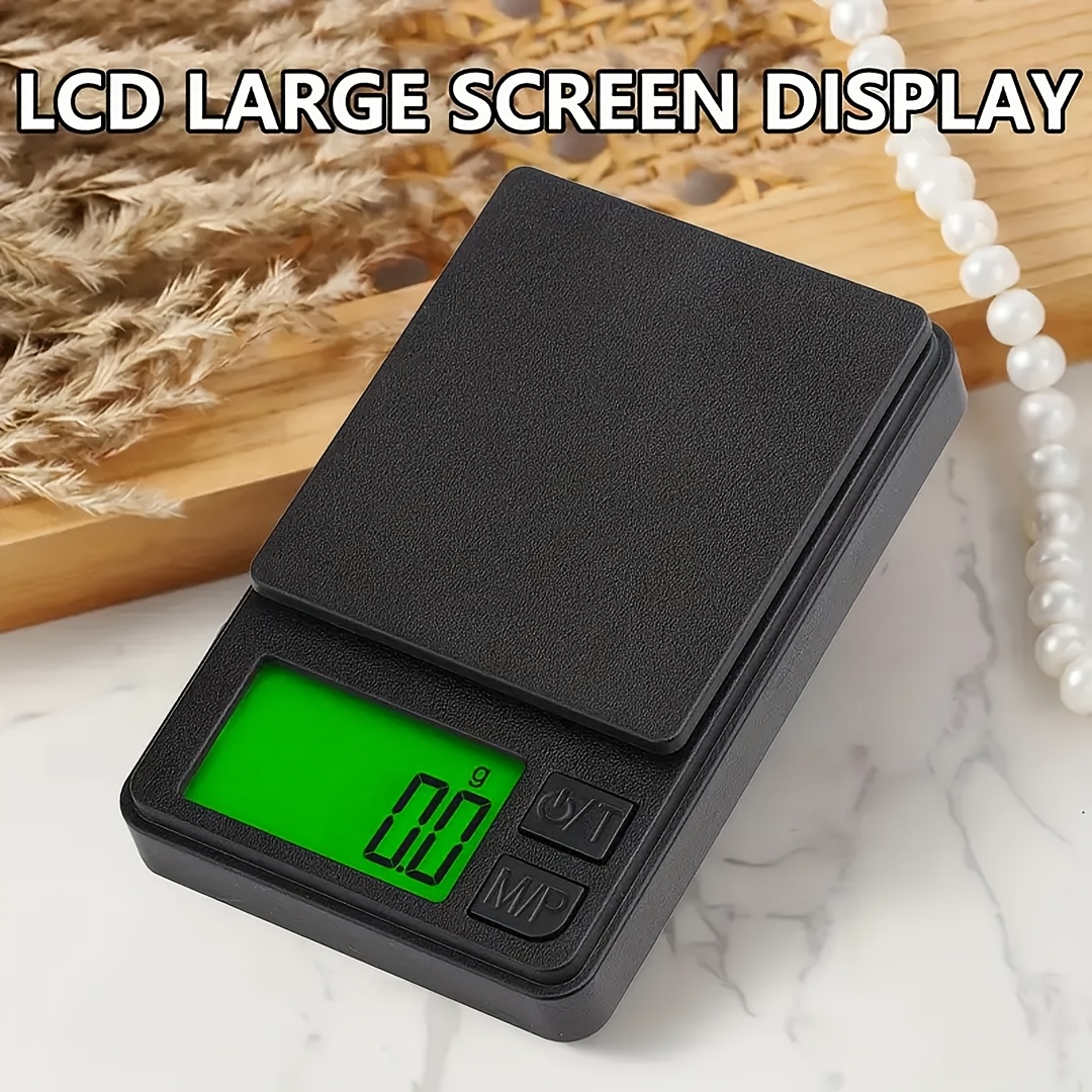 TEMU 500g/1.1ib 0.1g Kitchen Scale, Gram Weight Scale, Food Scale, Postal Scale, Scale, Electronic Coffee Scale, Kitchen Digital Scale, Baking Scale,