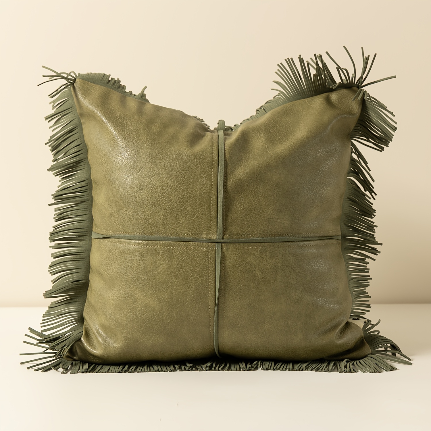 1pc Retro Style Tassel Pillowcase Living Room Bedroom Home Decor Pillow Decoration Pillowcase