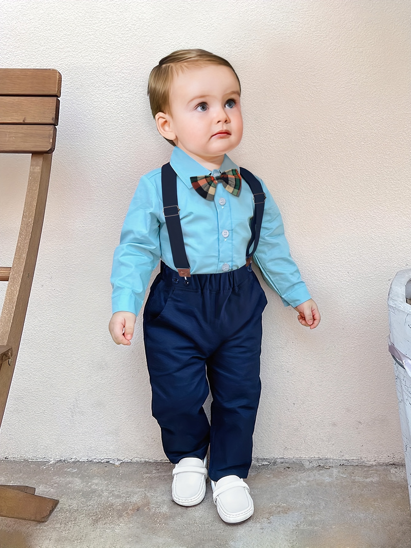 blue dress pants with suspenders Classic Striped Suspenders Work Pants  Karaku