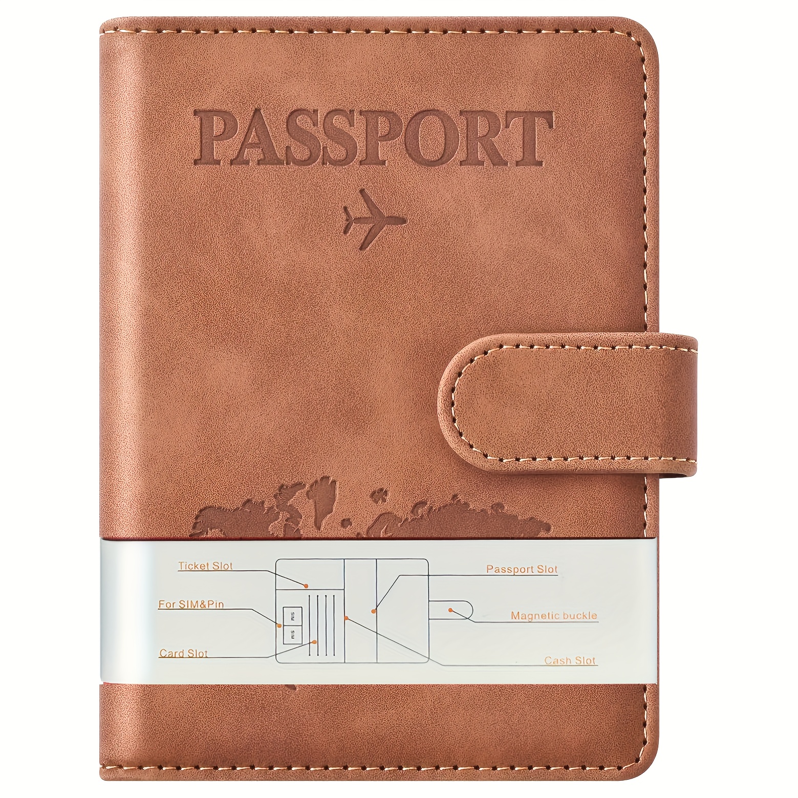 Image of New Passport Holder Travel Wallet