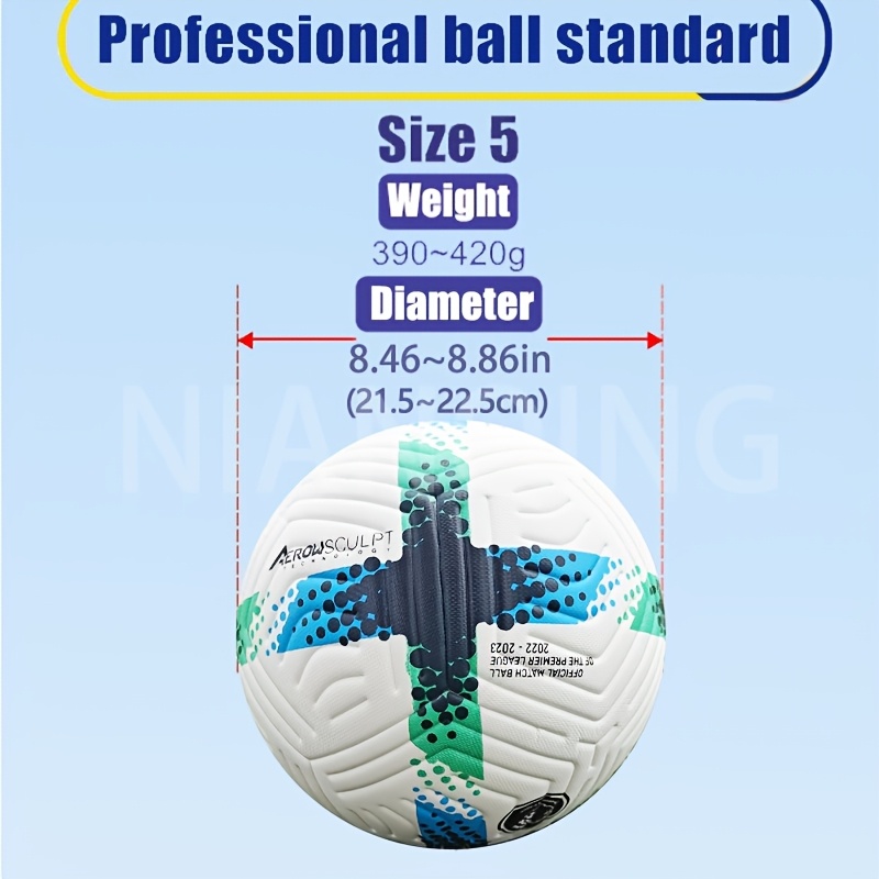 adult size soccer ball classic   high quality   leather   waterproof elastic anti slip durable ideal for training   festive gift for thanksgiving christmas halloween   new year Product details 1