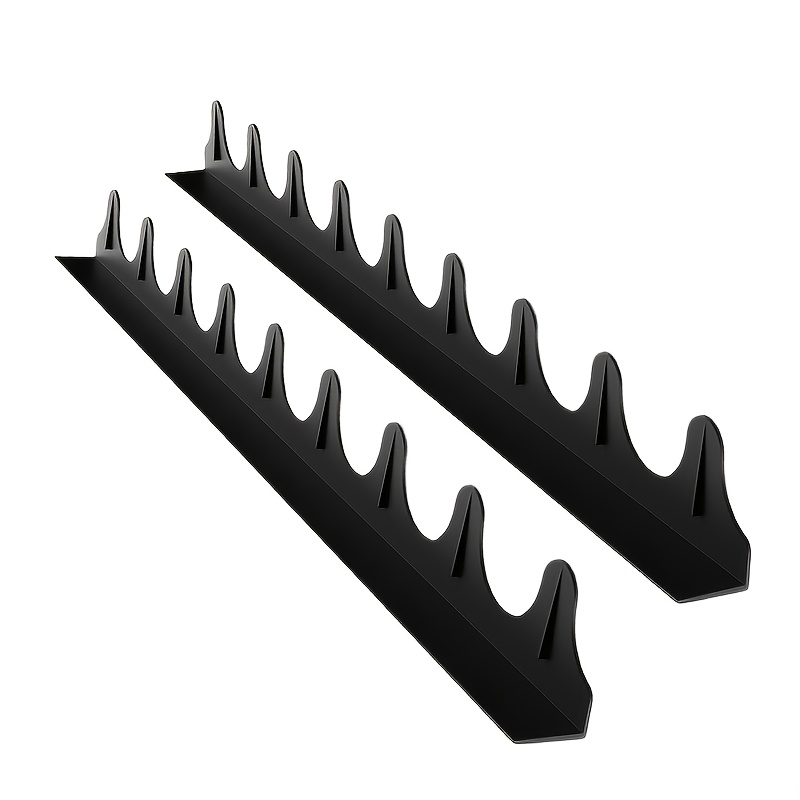 TEMU 2pcs Cache-Fentes de Cuisinière en Silicone, 21" Anti-Huile, Joint Épais Anti-Taches pour Four, Bande de Remplissage Latéral pour Comptoir de