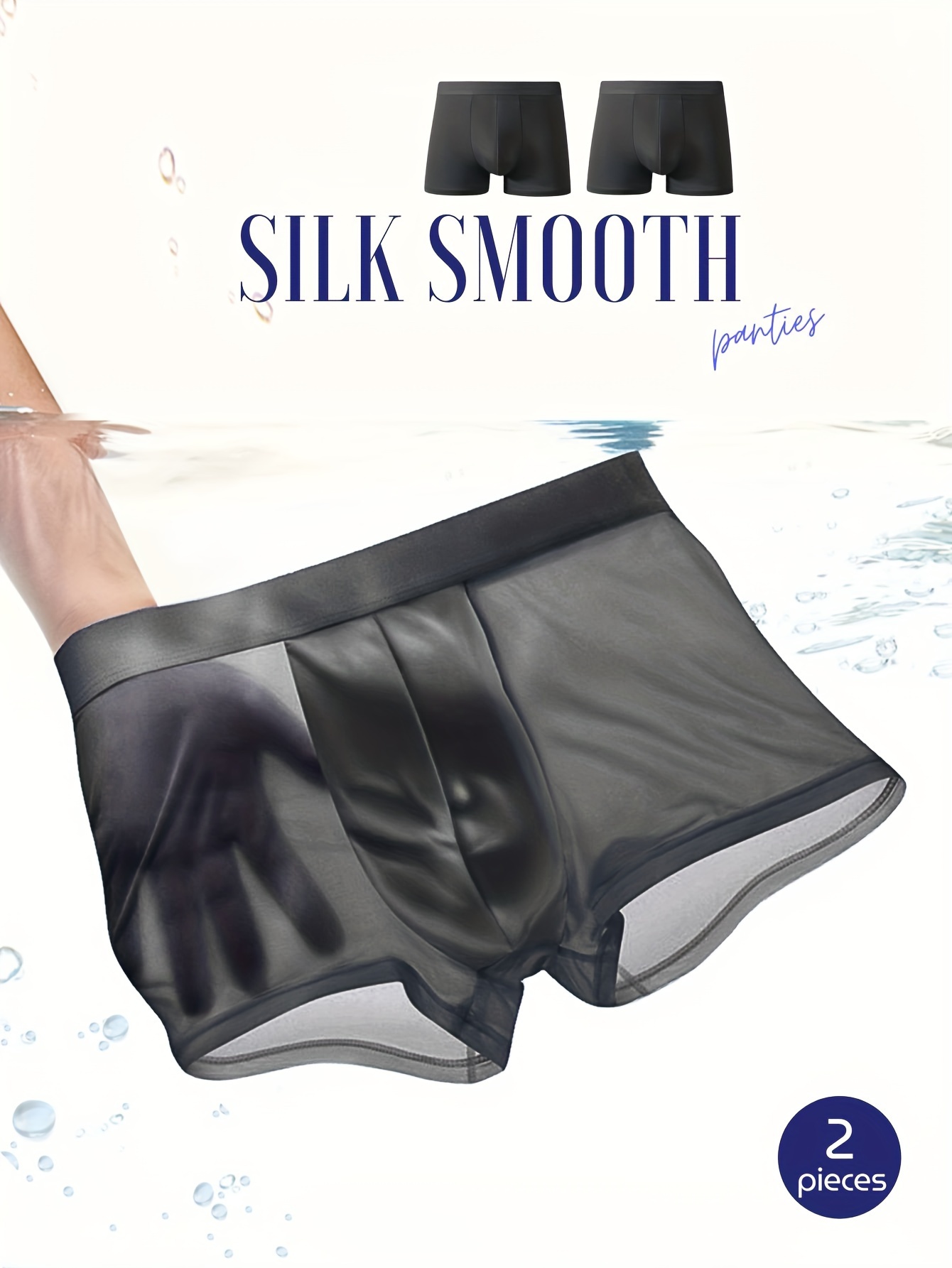 Men's Fashion Ice Silk Ultra thin Breathable Slim - Temu