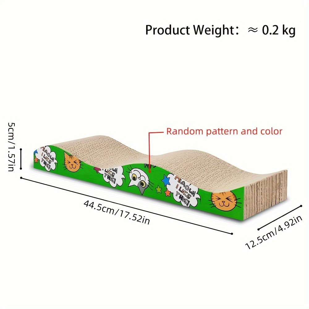 TEMU 1pc, Creative And , Corrugated Cardboard，cat Scratching Board, Cat Nest, Cat House, Cat Bed, Cat Room, Cat Sofa, Cat Toys, Cat Supplies, Cat