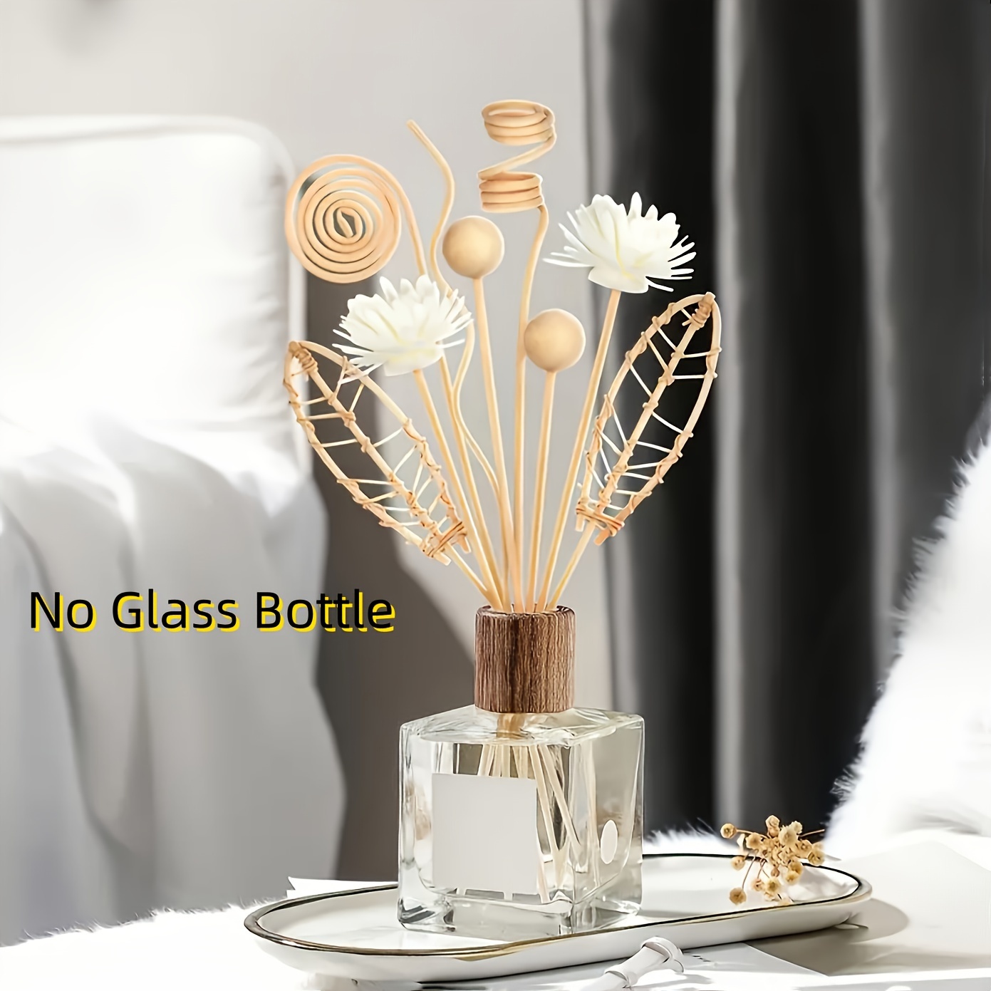 

12- Wooden , Unlit , Accessories For Home & , No Included