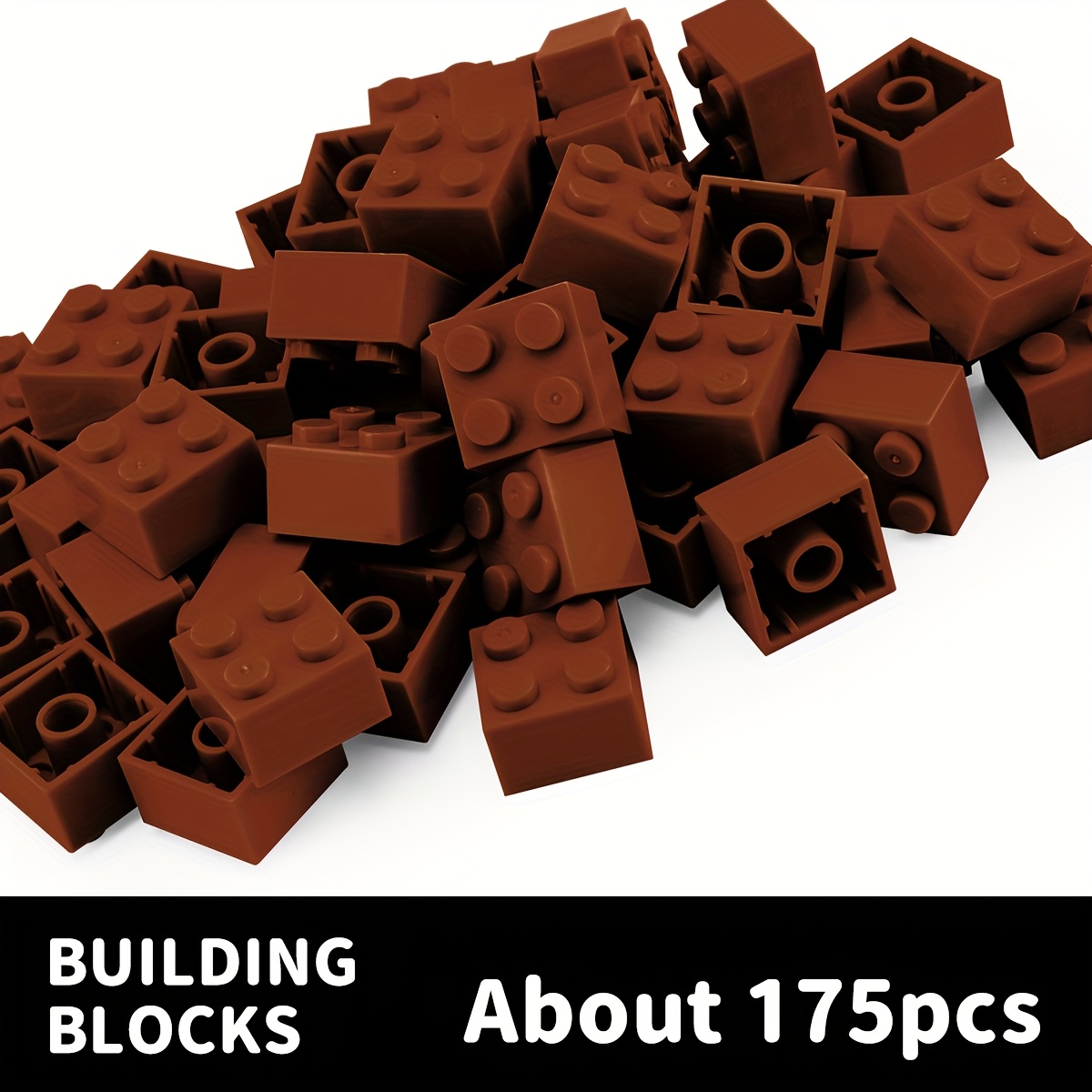 175pcs 2x2 Brick Building Blocks Set for Kids