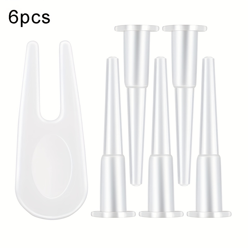 Image of 6/11pcs Remover Yoga Ball Exercise Ball Adapter Kit, Exercise Ball Plug Replacement Kit