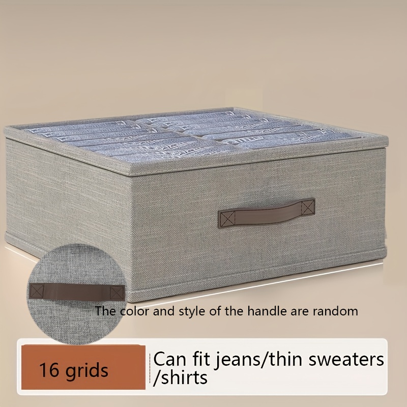 TEMU [travel Storage Bag, Clothing Protection Bag] Foldable Clothing Compartment Storage Bag, Large Capacity Home Wardrobe Clothing Protection Bag,