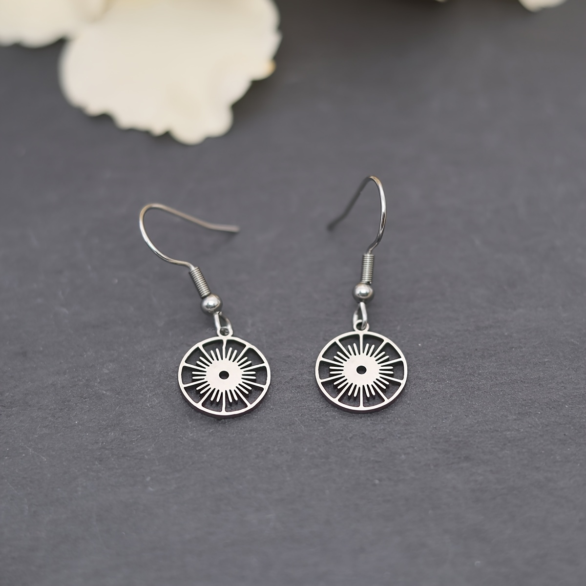 Women's Trendy Moon & Sun & Star Charm Drop Earrings, Gift