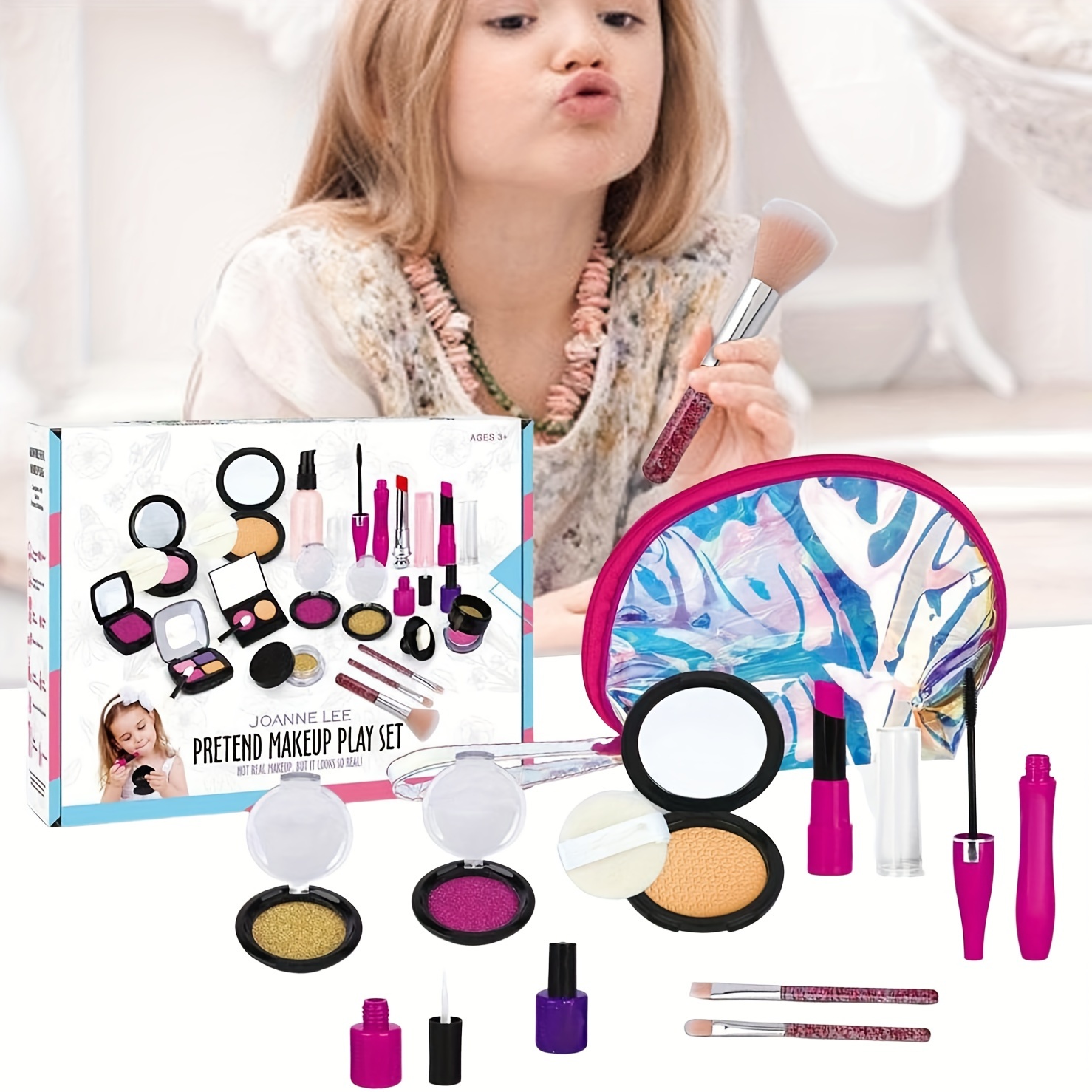 Plastic toy makeup kit online