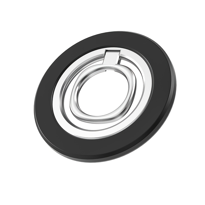 TEMU Support Magnétique Puissant pour Téléphone Portable Iphone Smartphone, à 360°, Boucle Pliable, Support Magnétique pour Téléphone