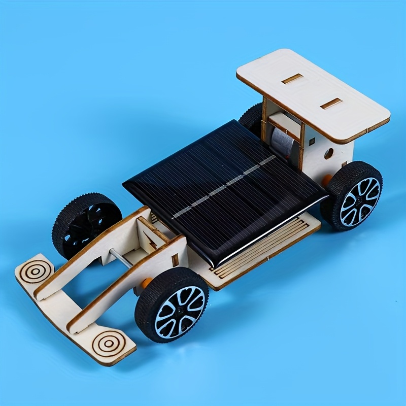 kits de construcción de modelos educativos de madera para   solares diy, proyectos manuales de manualidades, autos de   con energía solar, útiles escolares, suministros de  , materiales de   sociales, fabricación de contrachapado detalles 3