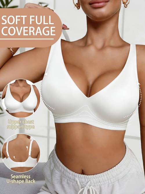 full coverage push up bra non detachable padding soft t compatible strap casual and formal elegant lingerie hand washable no underwire design