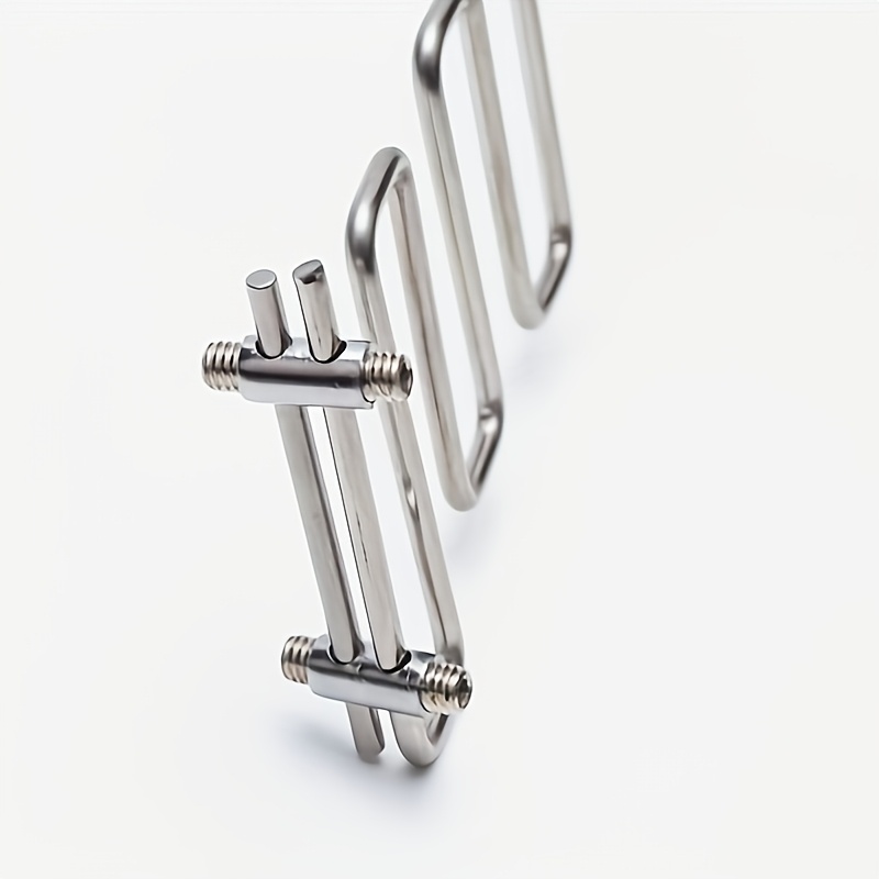 TEMU 1pc New Computer Flatbed Guide Rail Holder, Adjustable Width Sewing Machine Accessory For Double-needle Flatbed With No Hand Pulling