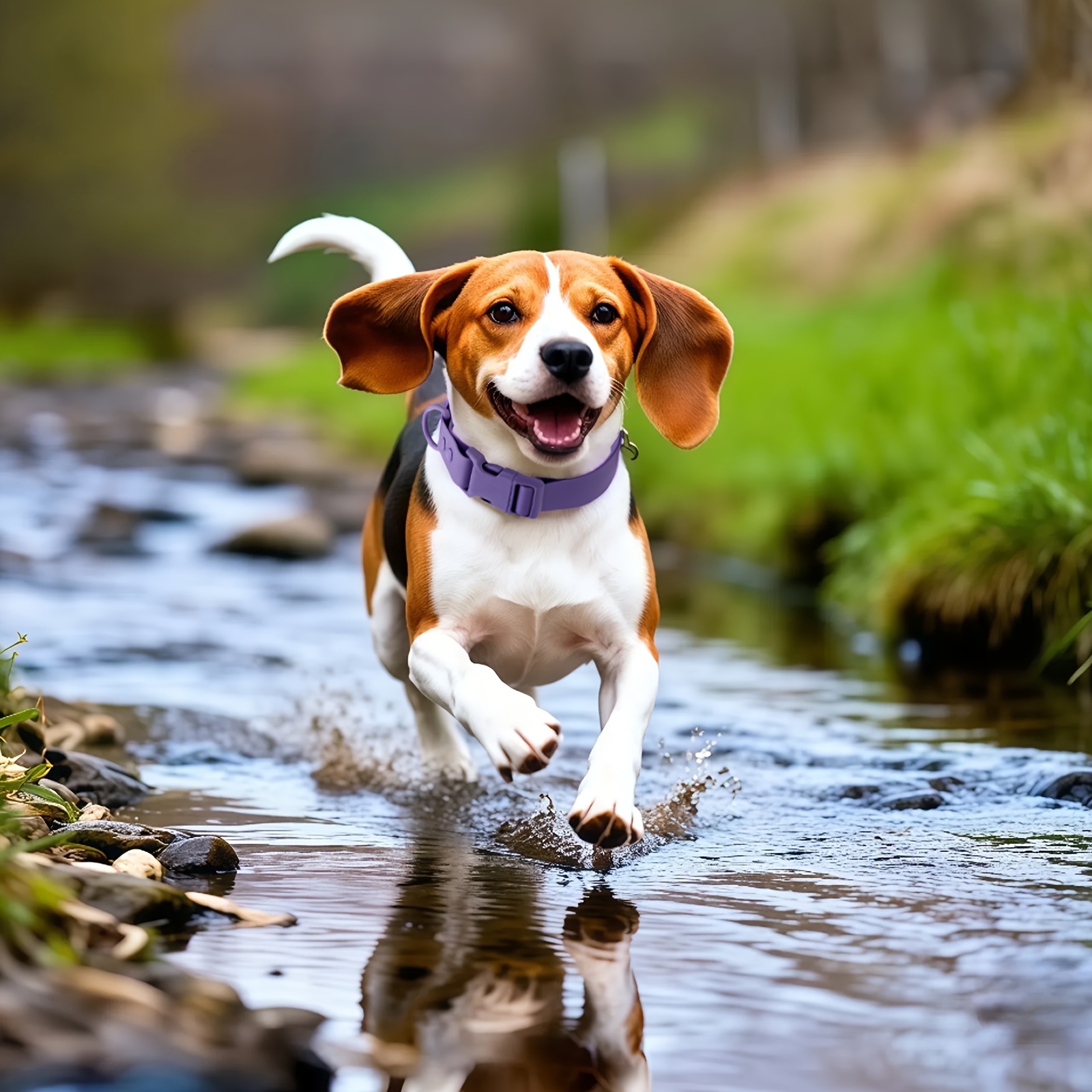 Durable PVC Pet Collar for Large, Medium and Small Dogs