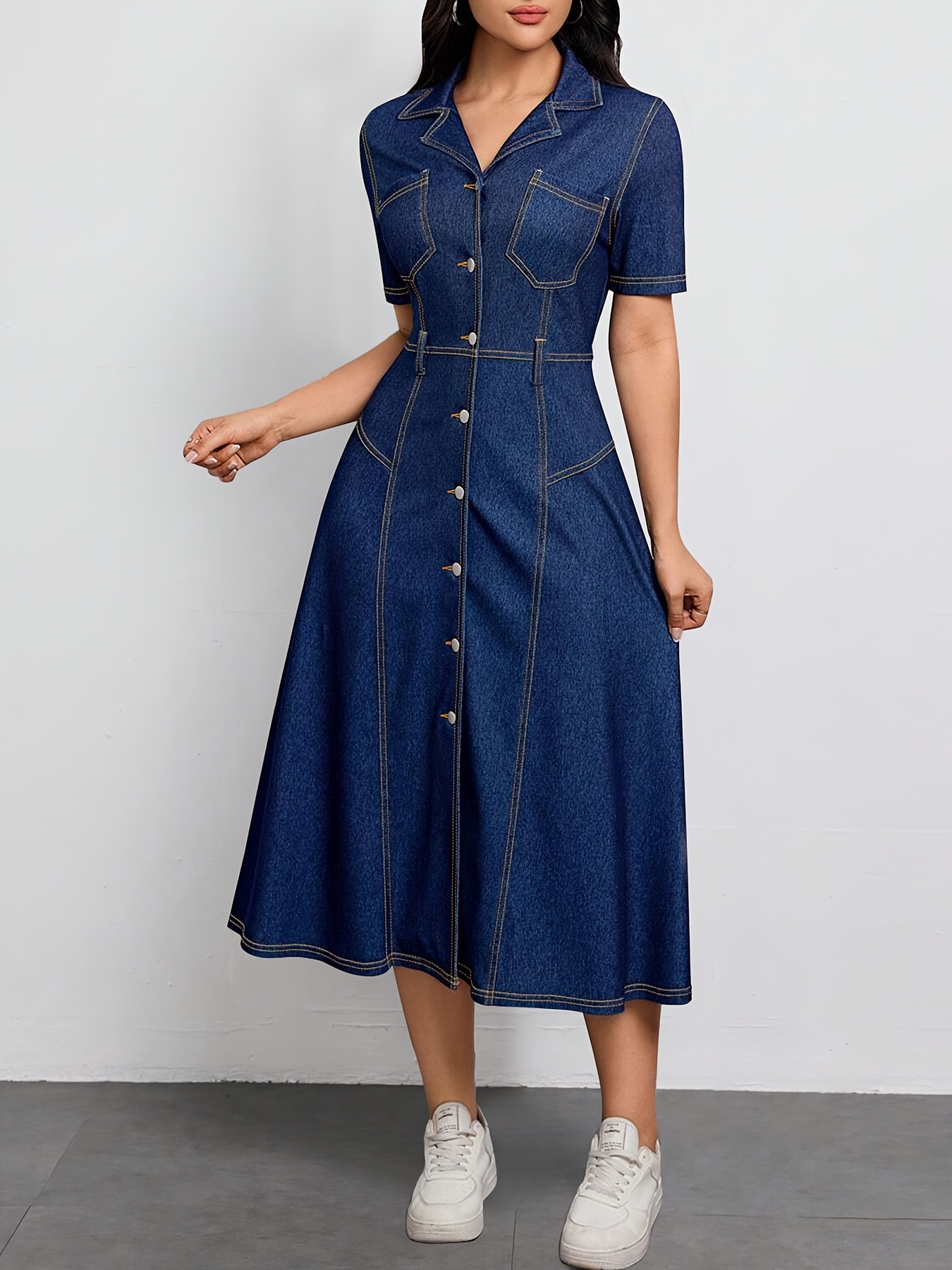 218666 cross border womens short sleeve dress 0