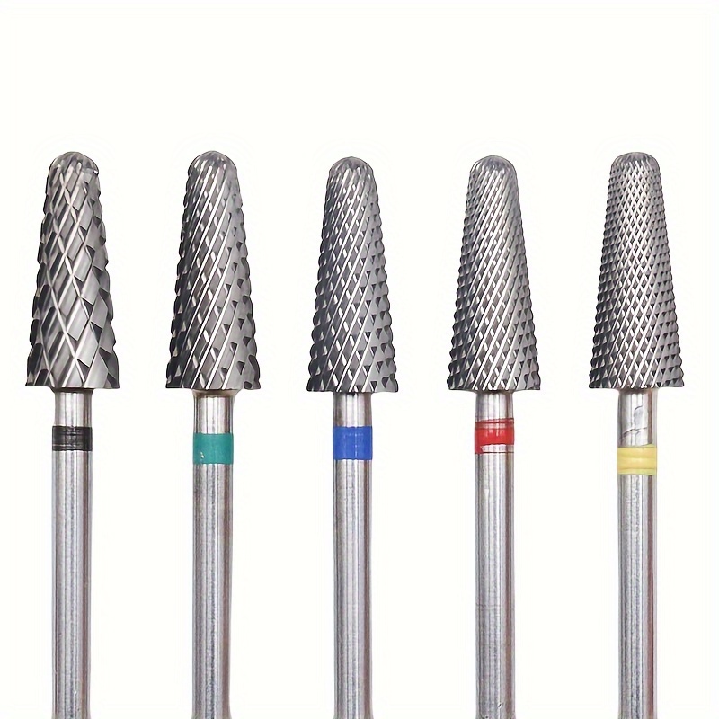 

Cone Carbide Nail Drill Bit, Milling Cutter For Manicure, Rotary Burr Nail Bits, Electric Drill Accessories Tool
