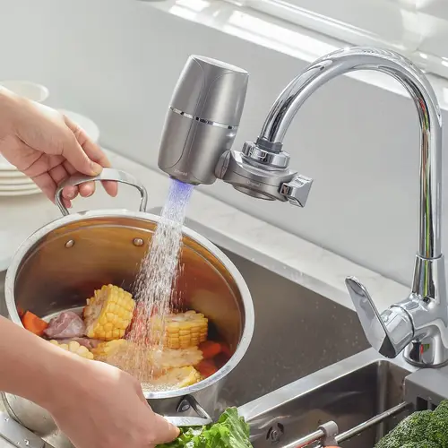 water purifier direct drinking faucet table front filter household kitchen tap water filter lj107 ultraviolet direct drinking scale and chlorine