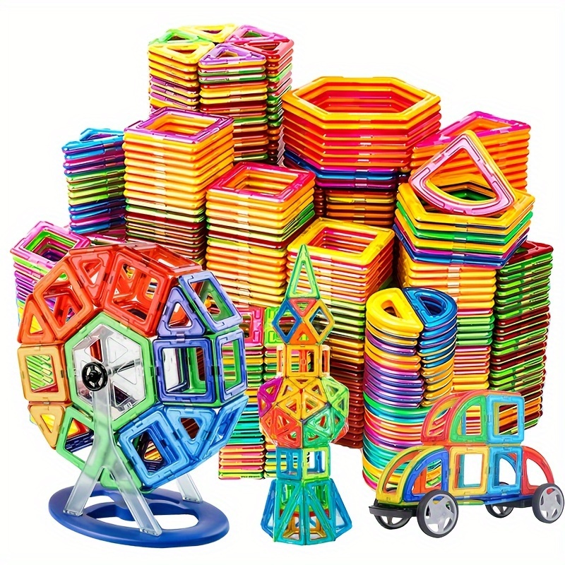 Large Magnetic Building Blocks for Education