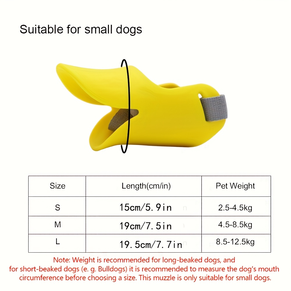 pet muzzle anti bite anti chew dog muzzle dog muzzle silicone duck muzzle non harmful muzzle Product details 1