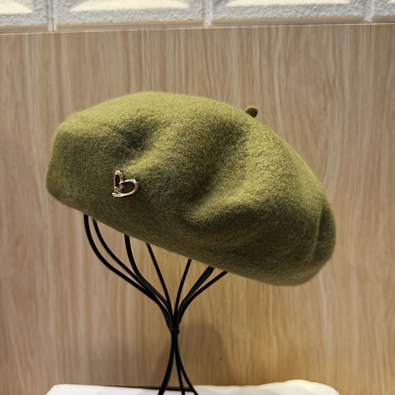 TEMU Autumn And Winter Bud Hat For Women, 2025 New Style, Makes Smaller And Pairs Well With Painter Hats And Berets