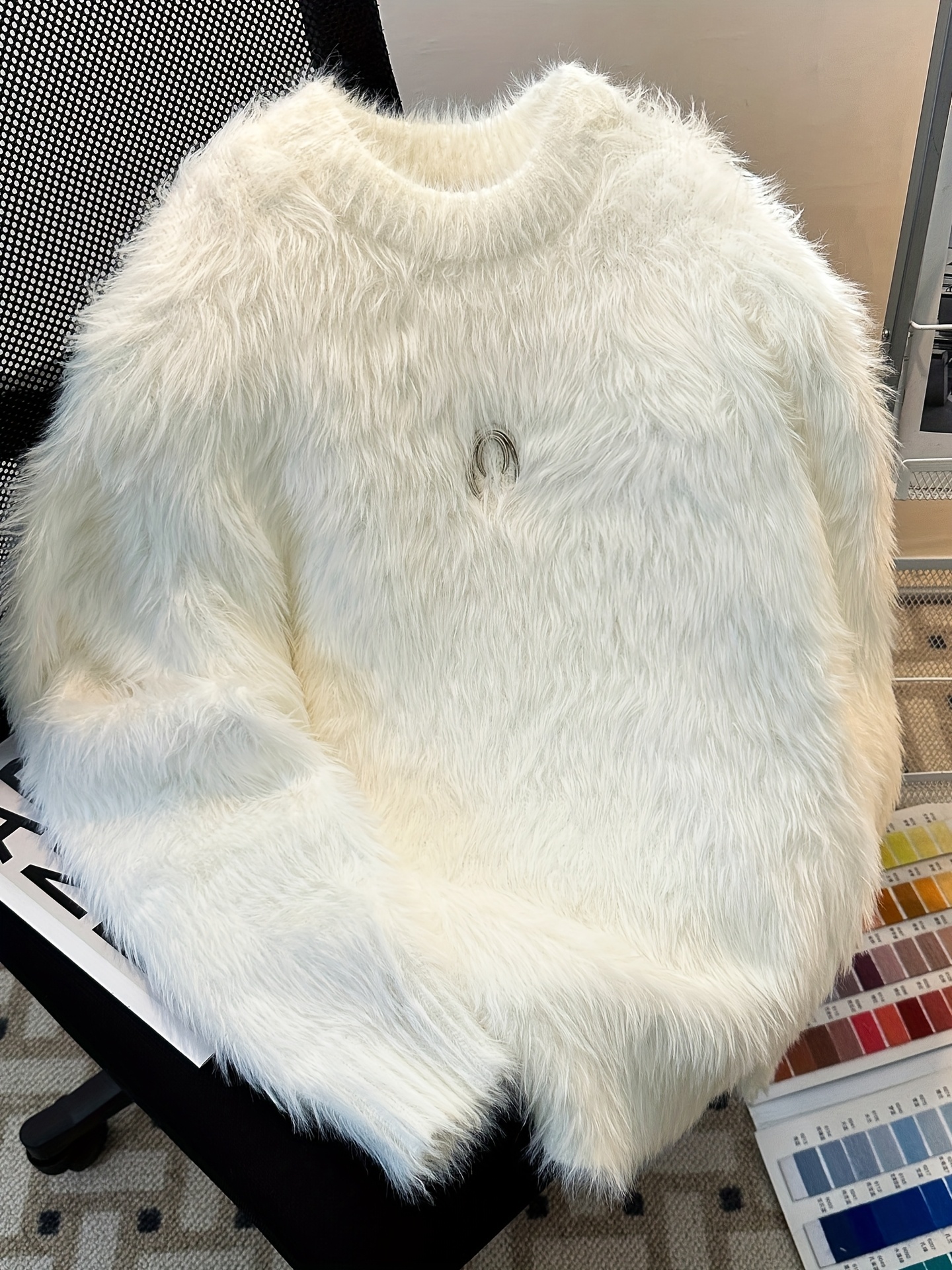 korean style round neck sweater lazy casual - Temu Oman