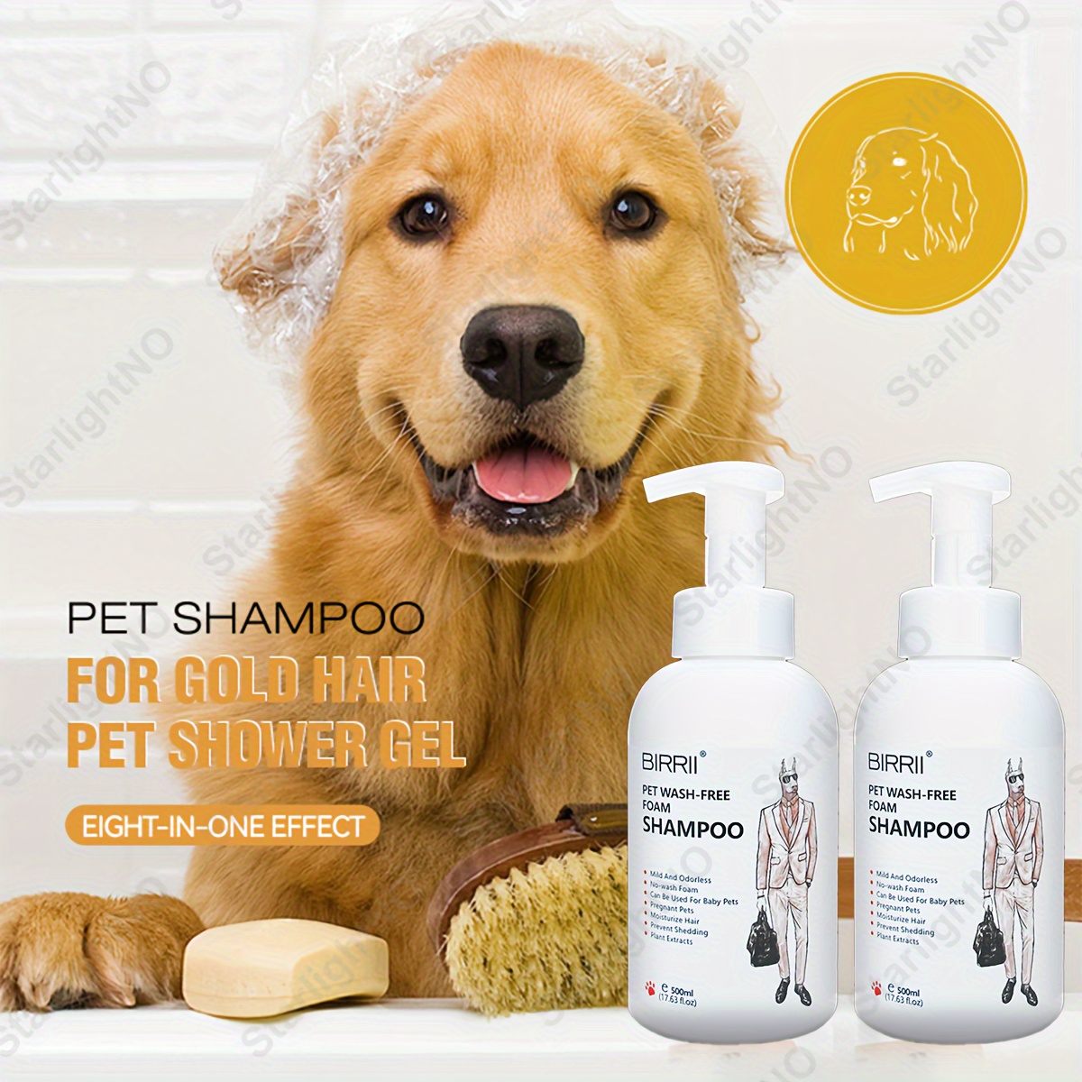 Natural Shampoo And Conditioner For Dogs And Cats, Soothes Itching