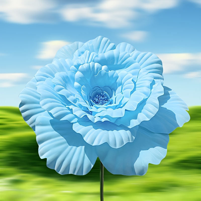 Große Pfingstrose Künstliche Blume, Hochwertige Blume * * für Thanksgiving, Valentinstag, Auch * Must-Have für Hochzeiten/Outdoor-Partys/* Jubiläen, Bouquets, Esstische für wohnung