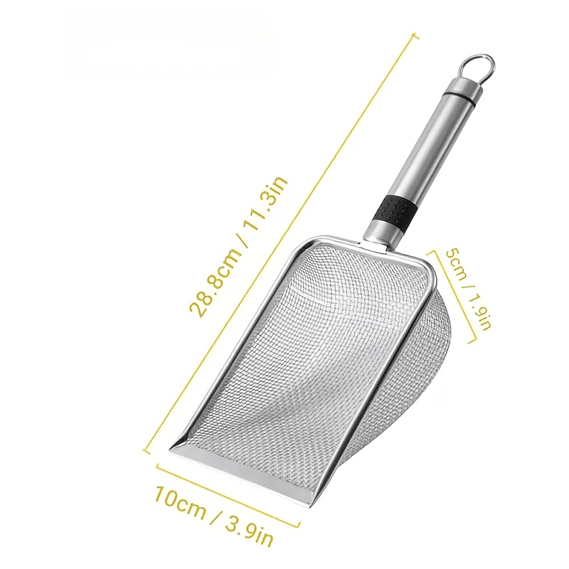 durable stainless steel cat   easy to   waste shovel Product details 0