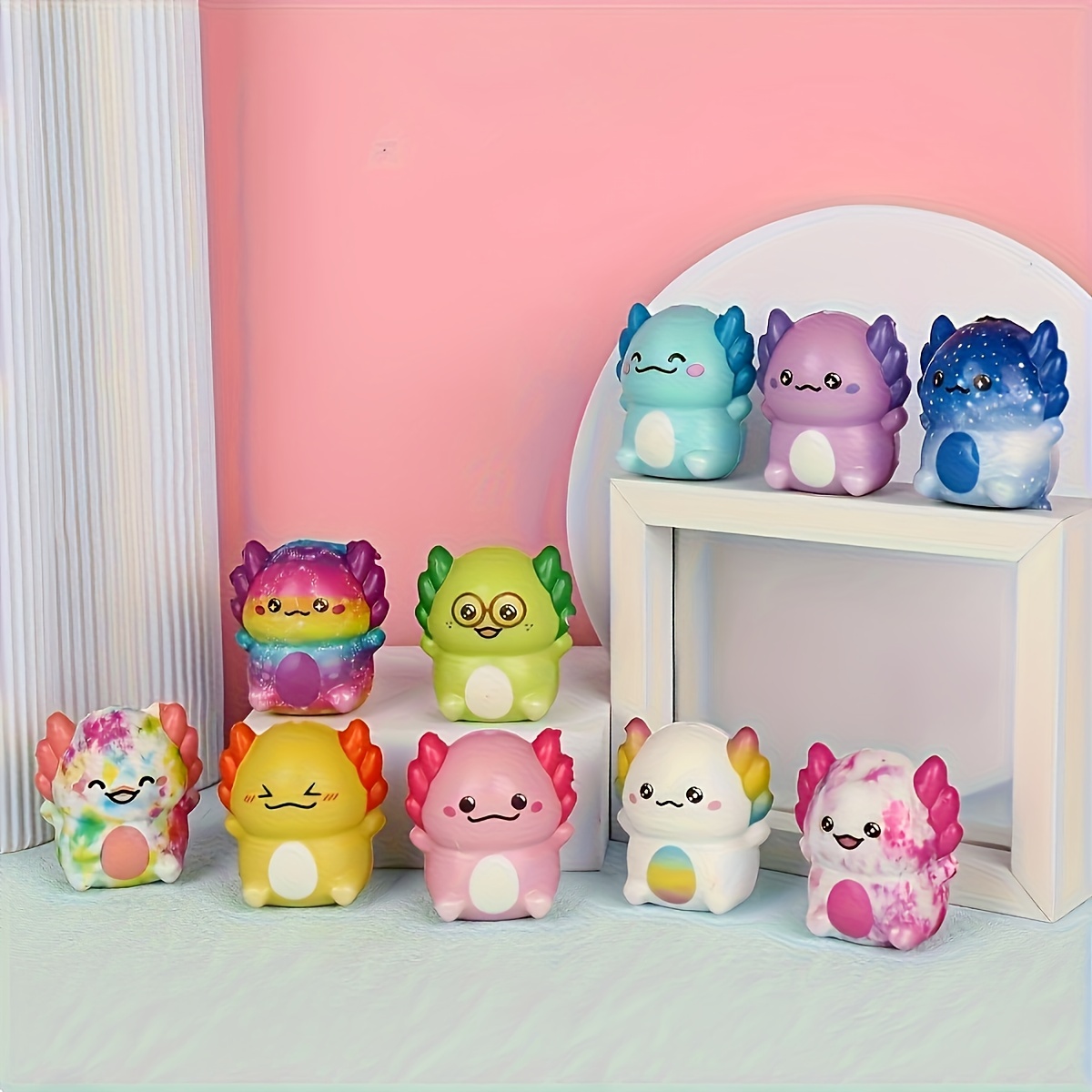 6/12/24pcs Random Color Squishy Toy Set for Kids