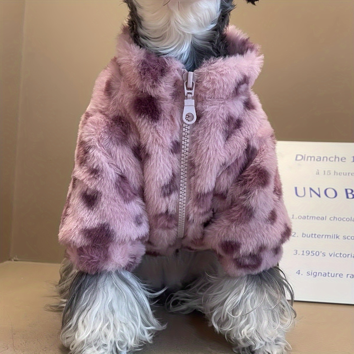 

Dog Jacket - Coat For Small To Medium Breeds, Schnauzers, French Bulldogs & More