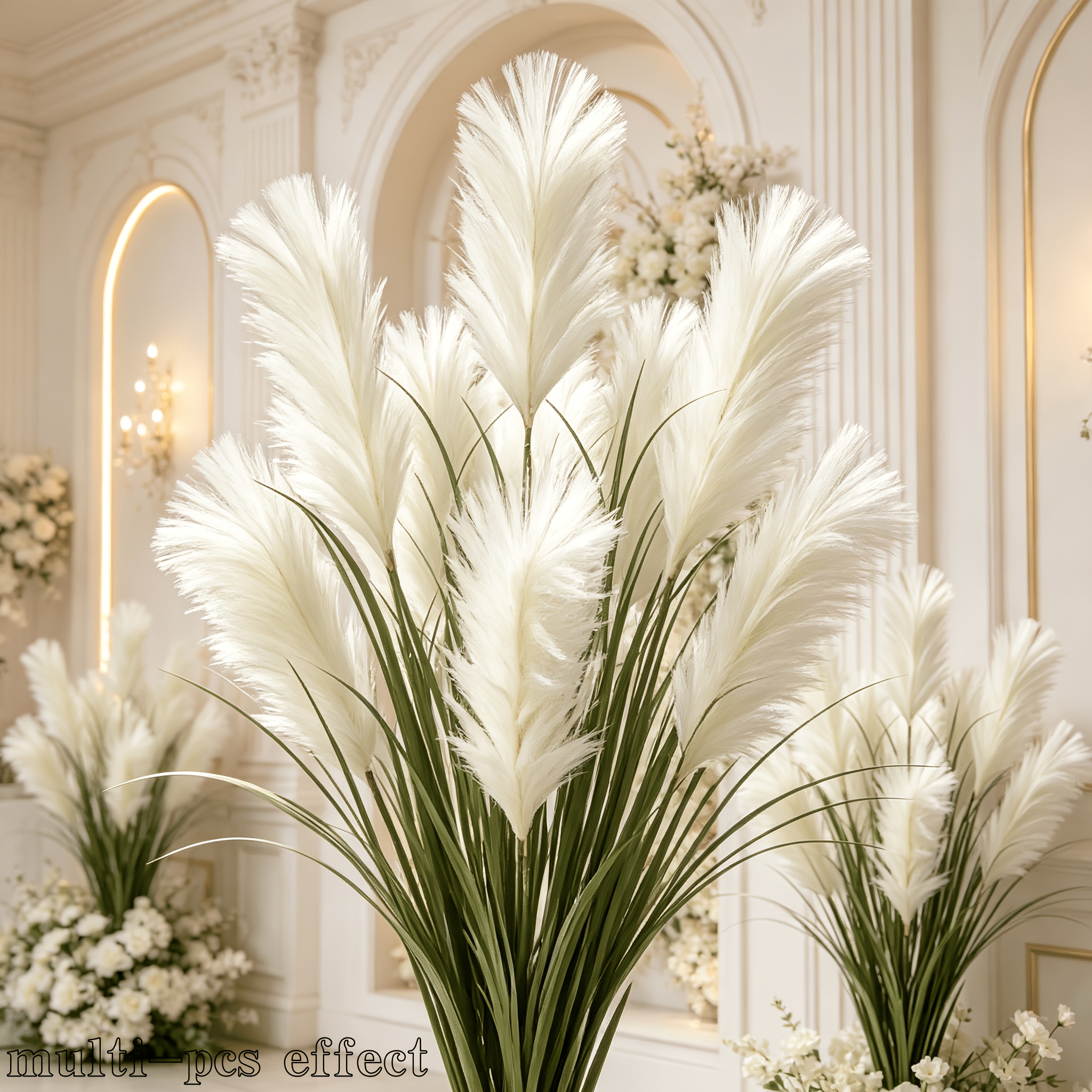 extra large artificial flowers sold on Temu United States