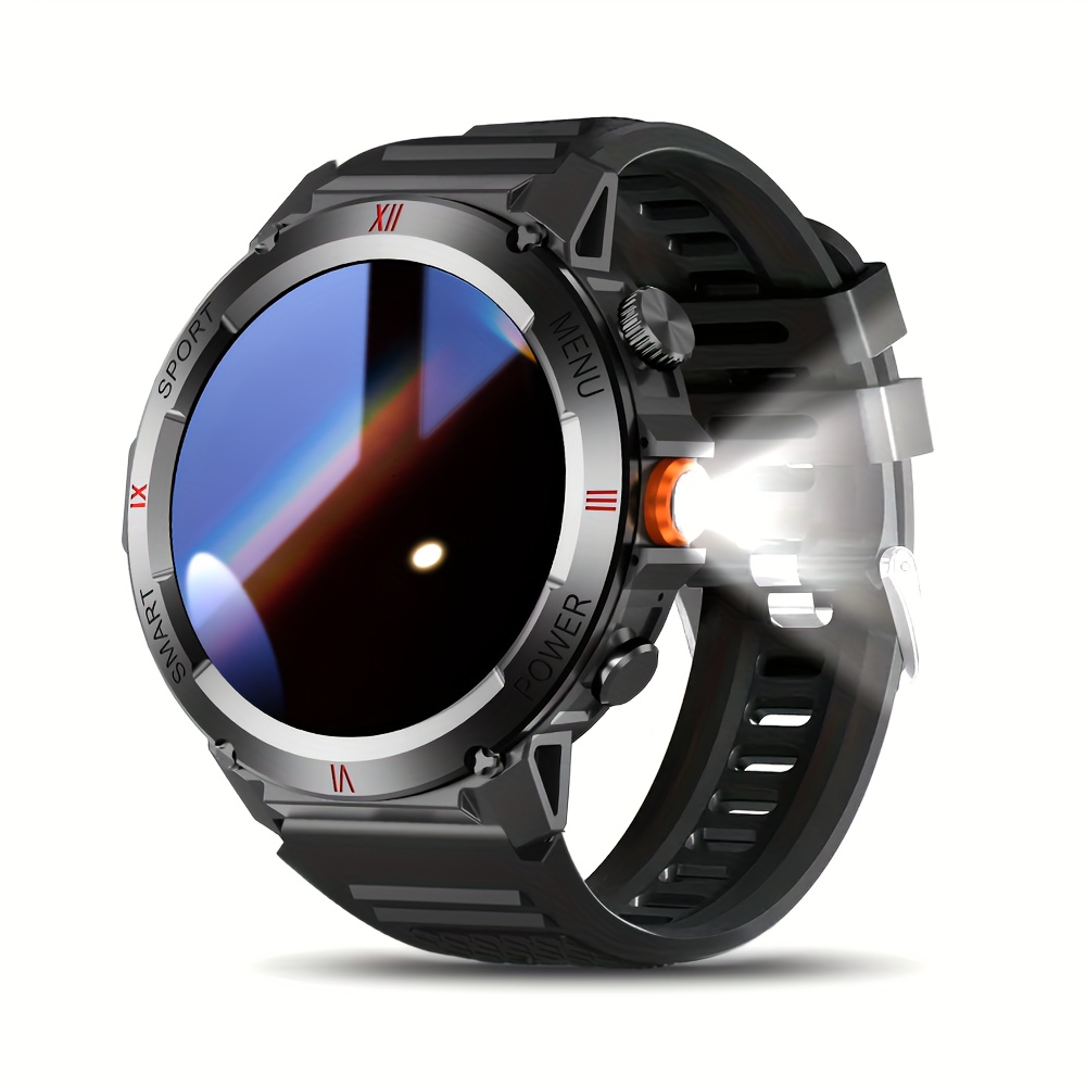 Image of Xuyao Gwenland 2025 Smart Watch - Over 100 Sports , Led Altimeter, Ip68 Waterproof Rating, Weather Forecasting, Compatible With & Iphone - Ideal Present For Outdoor Lovers