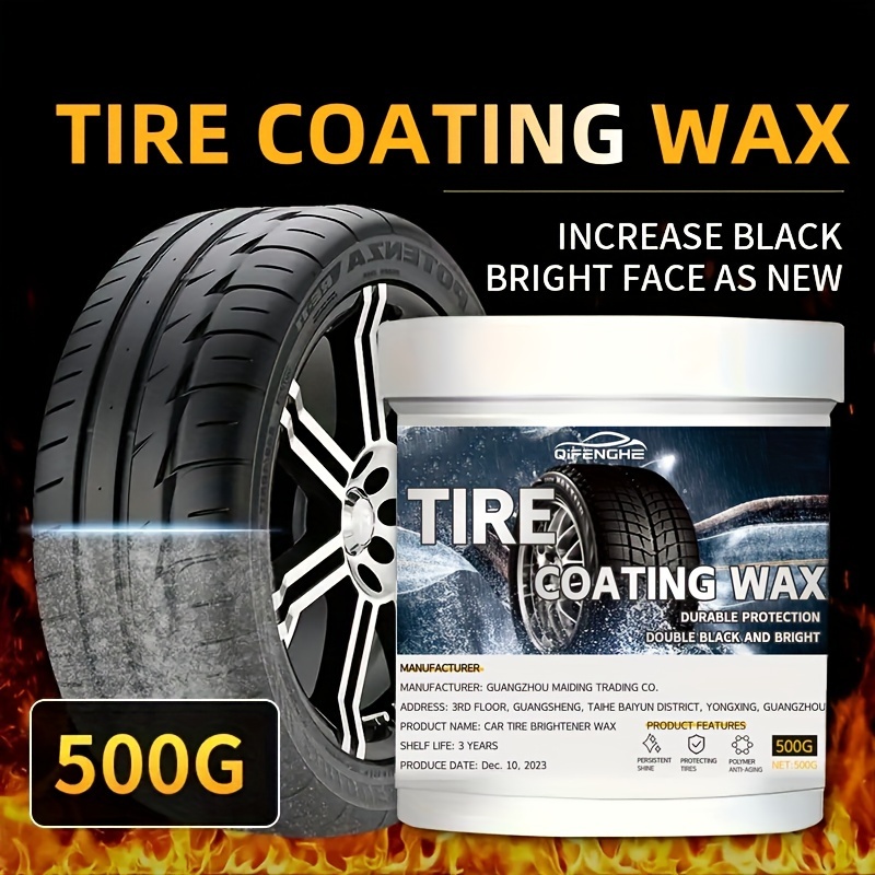 Car Tire Coating And Glazing, Tire Brightener, Tire Wax, Necessary