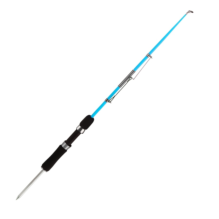 TEMU Canna da pesca a molla con supporto - sensibilit� - 1 pz