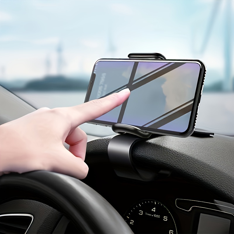 Supports voiture,Support de téléphone portable de voiture, ventouse de  Support GPS pour iPhone 12 Xiaomi Samsung - One Pack Two Uses