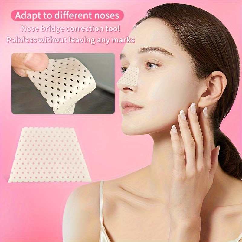 

Painless Nose Shaper Clip - Instant Nose Lift & Slimming, Hypoallergenic Beauty Tool For Straighter, Smaller Noses