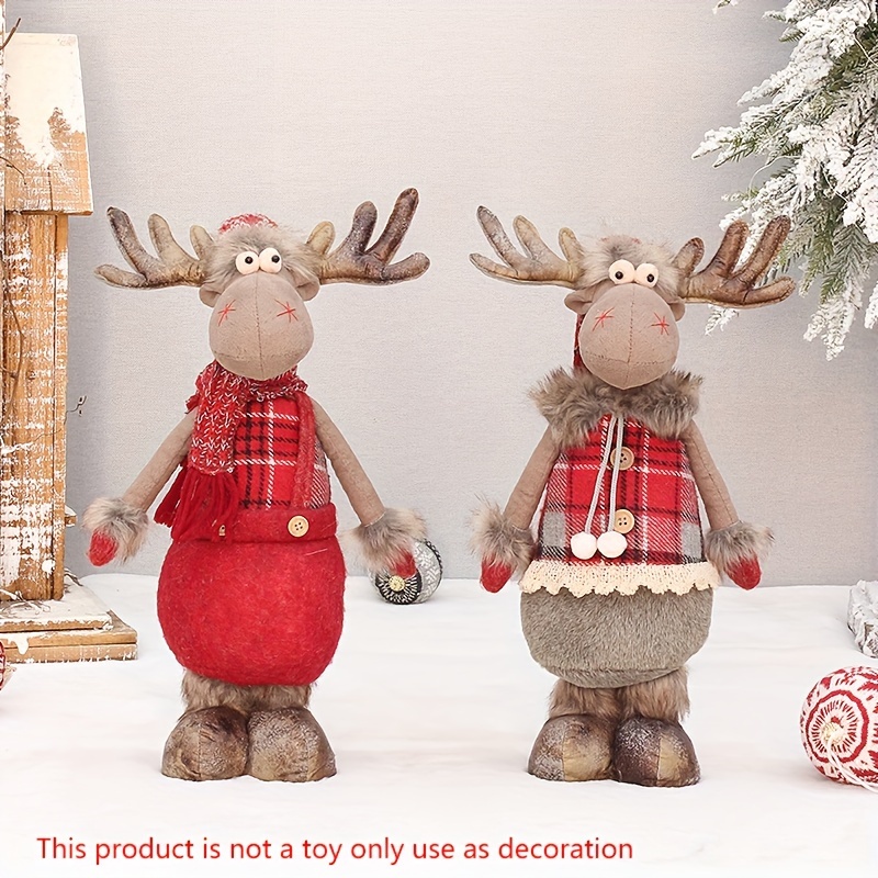 

[top-] 1pc Figurine - For Christmas & New 's Day Decor, Synthetic , For & , No Needed, Display