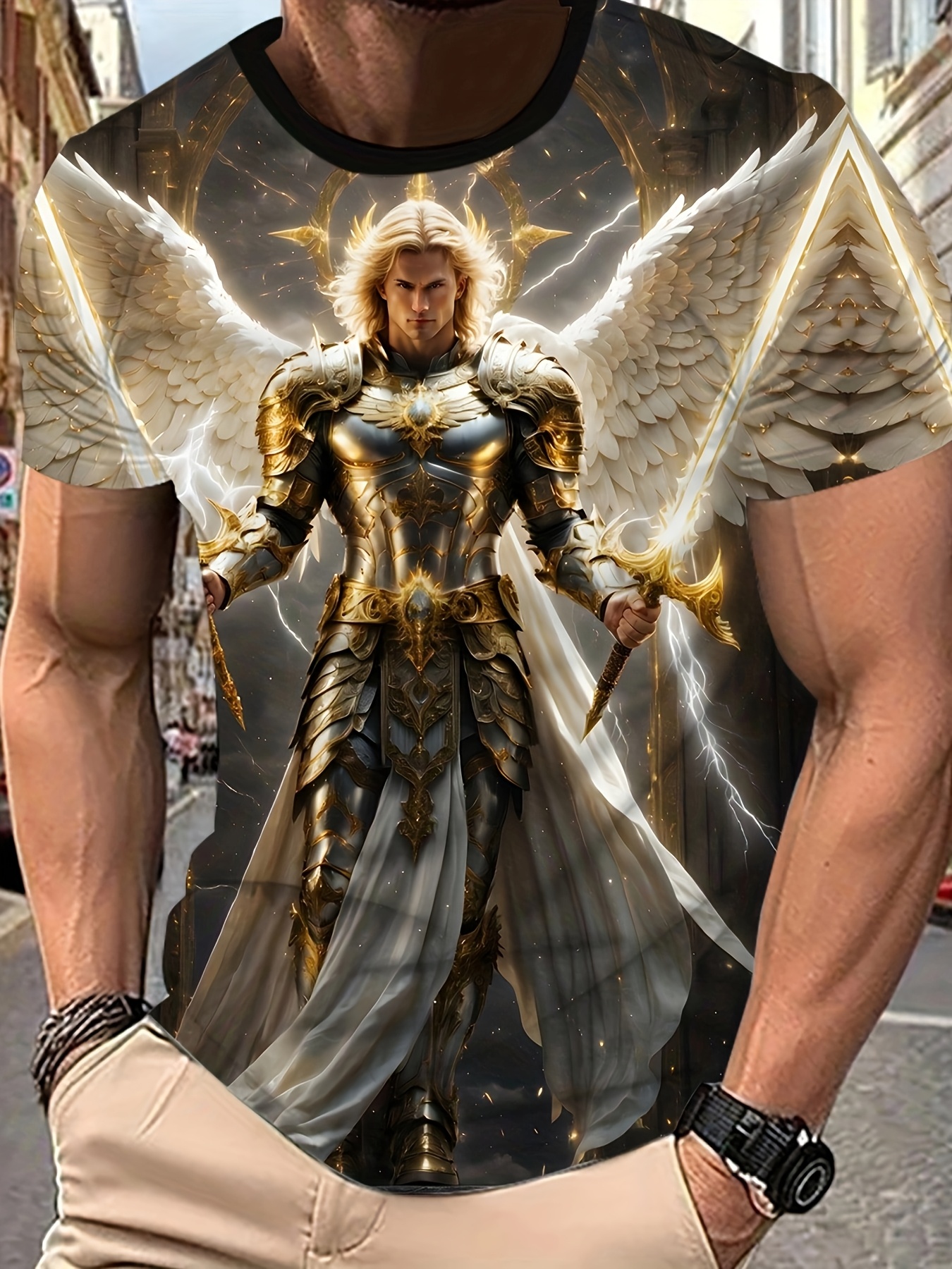 [YOUKSHIMWON] Angel T-shirts ★人気★ Amazon.com: Angel Wings on Back Shirt (Back Print