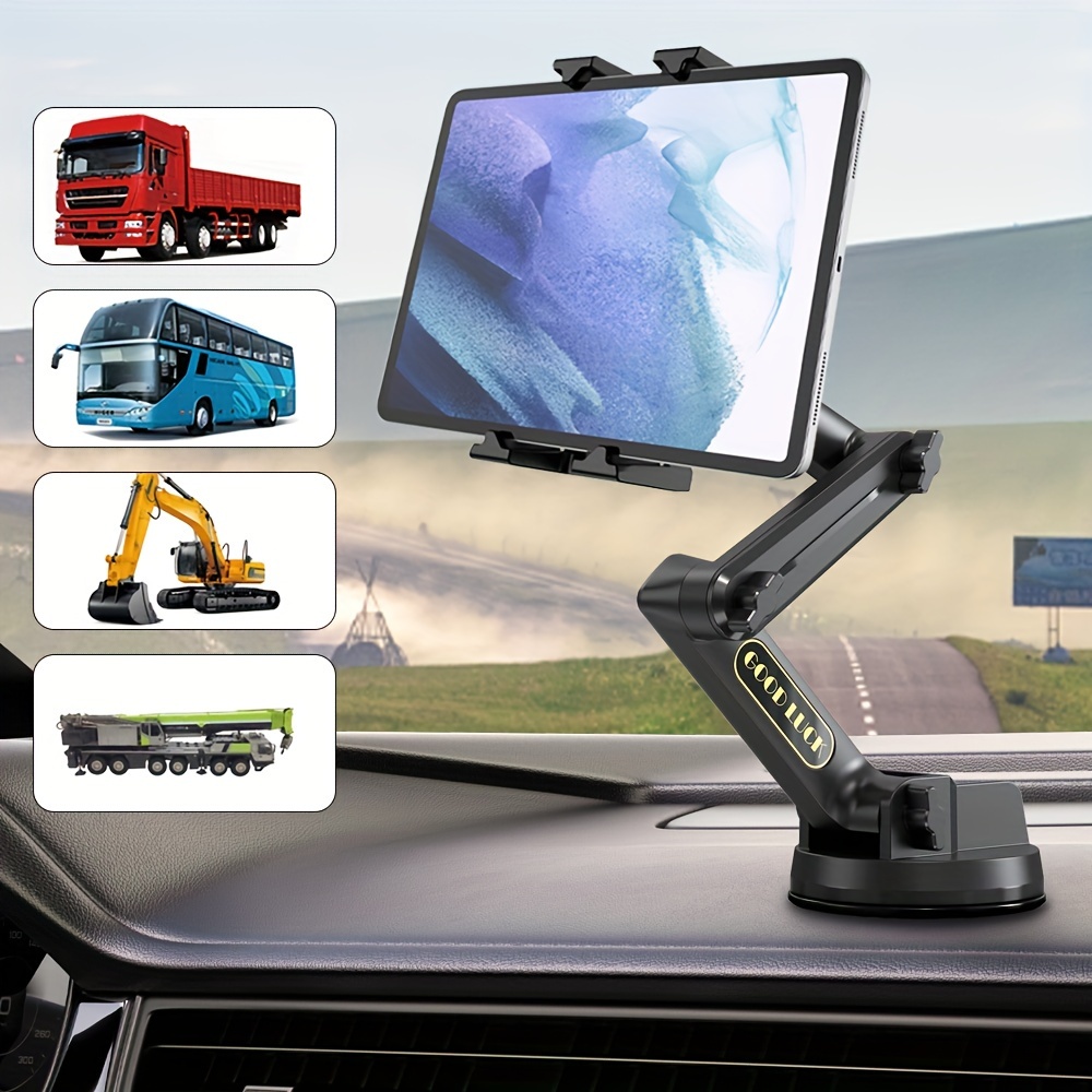 

Truck Large Vehicle Mount For Tablet Phone, Extra Large Heavy Duty Vehicle Suction Cup Mount, Compatible With Most 4-14 Inch Tablets Phones, And Non-shaking