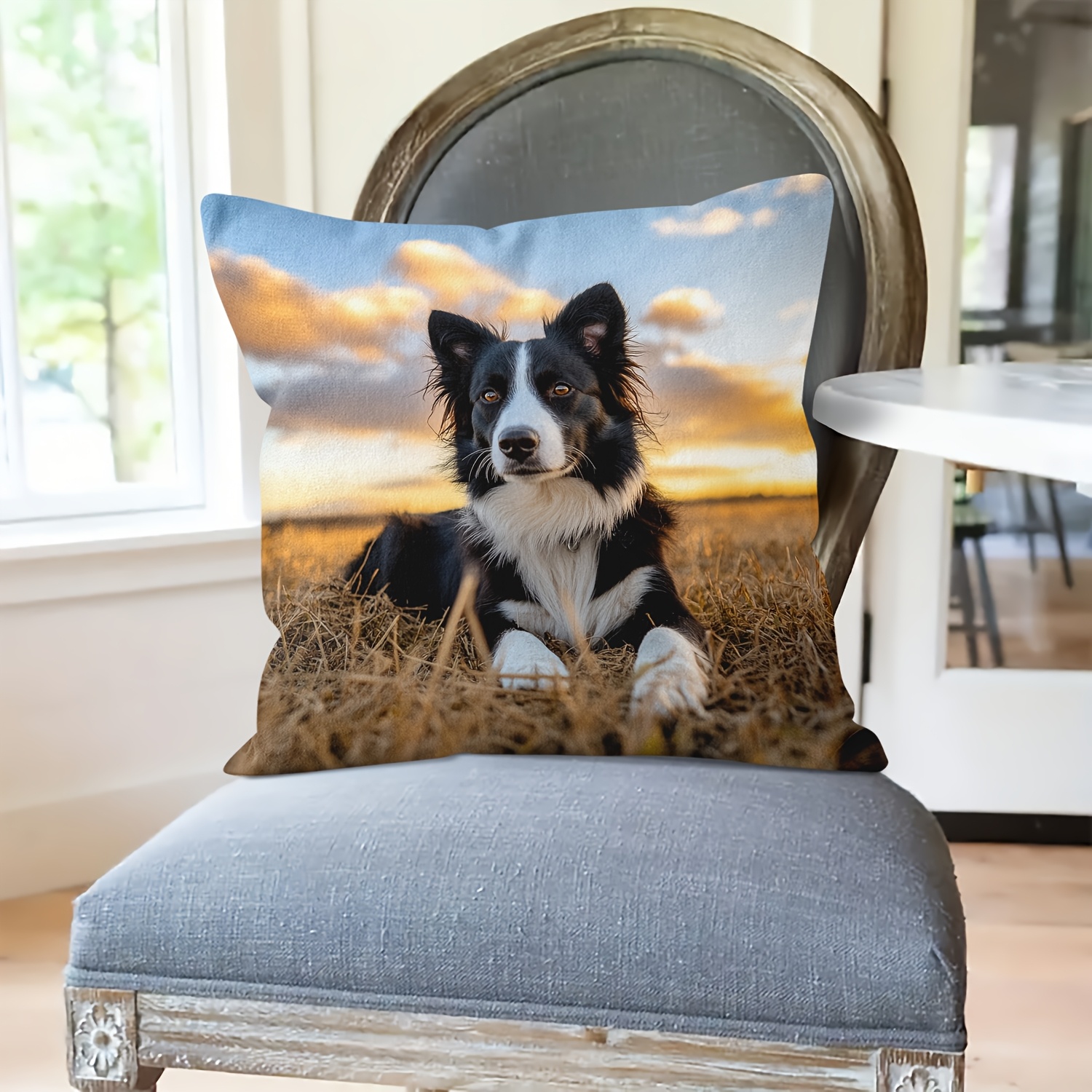 cozy plush throw pillow cover lying grass Temu Mauritius