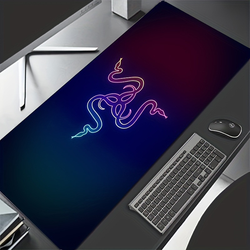 

Tapis de souris en caoutchouc Razer avec imperméable et haute élasticité pour ordinateur de bureau - Tapis de souris de jeu et facile à nettoyer