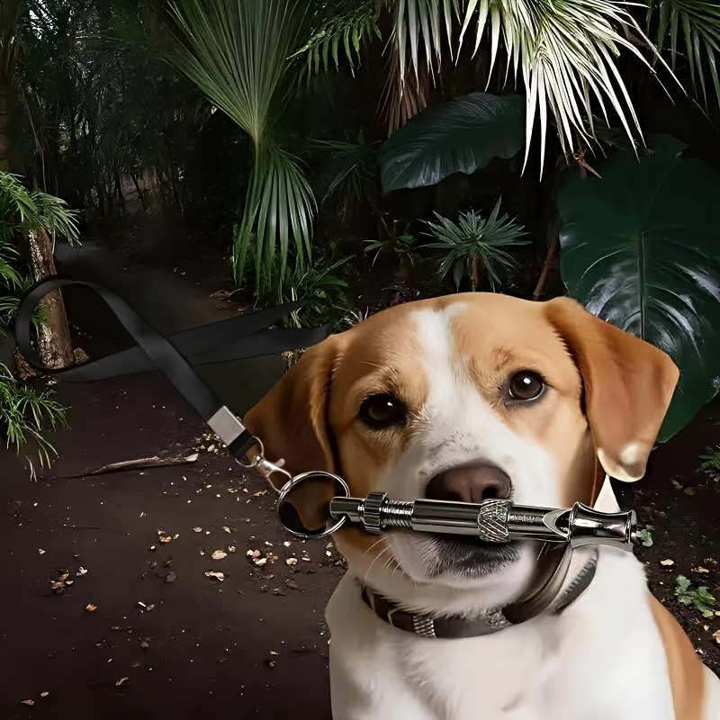 TEMU Adjustable, Ultrasonic Dog Training Whistle, Whistle, Outdoor Dog Walking , Daily Training Instructions, Competition Guidance For Dogs, Pet Shop