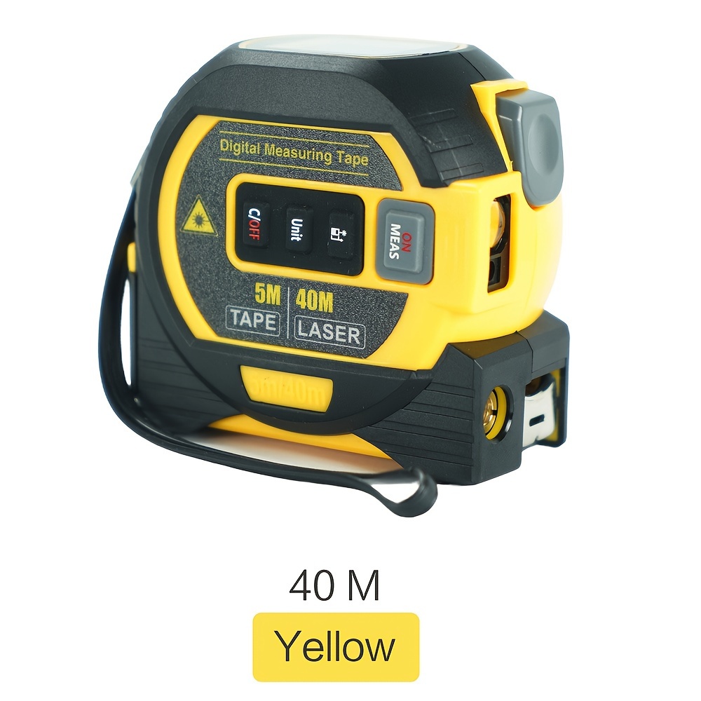 1pc 3 in 1 laser tape measure infrared distance measuring tool battery powered plastic for room floor wall door window construction projects 36v 0 4mw 1mw details 10