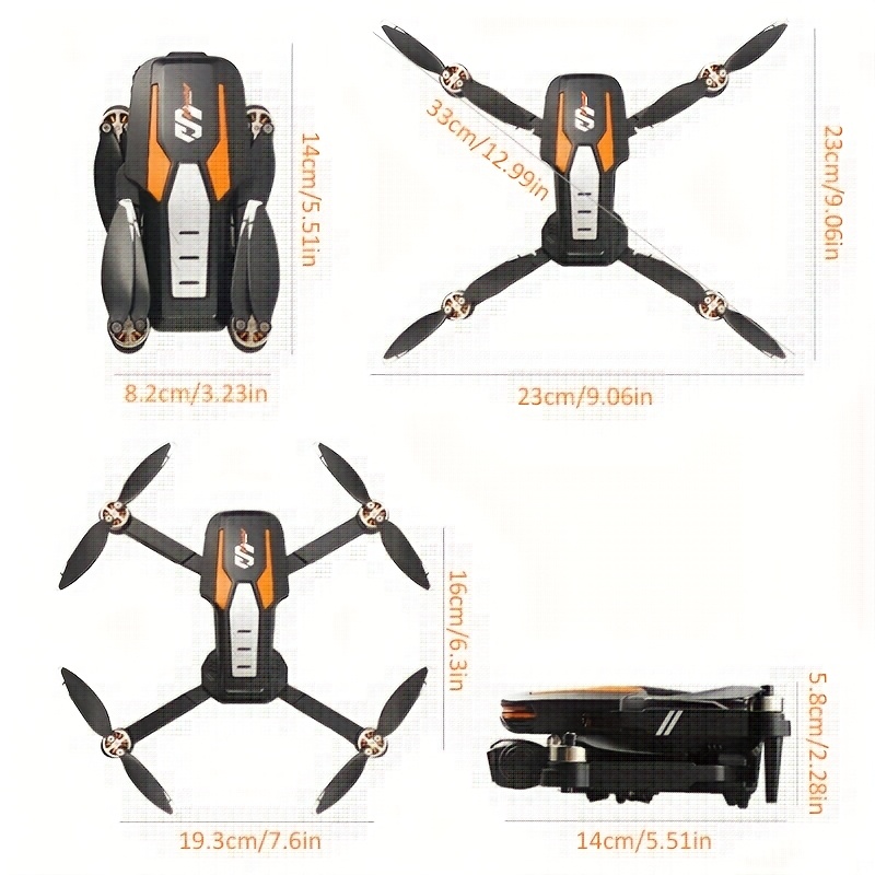 LU80 dron z podwójną kamerą, wersja optycznego przepływu, ESC podwójna kamera, stabilizacja optyczna, inteligentne unikanie przeszkód, bezszczotkowa napędy, akrobacje jednym przyciskiem, tryb bezgłowy, sterowanie jednym przyciskiem – idealny dla początkujących, składany quadcopter, zdalnie sterowany dron, wyposażony w ładowaną baterię, dron podróżniczy, prezent na święta i urodziny