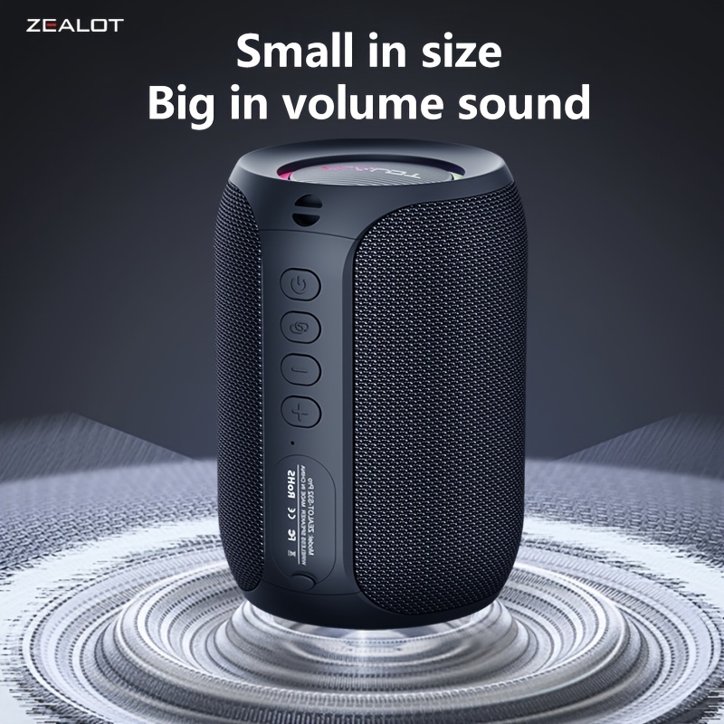 Zealot S32 Pro Wireless Speakers with Dual Pairing